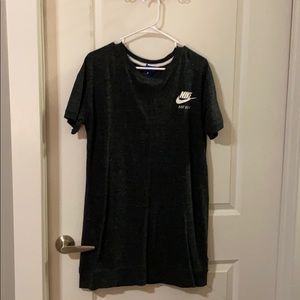 Nike - Dark Grey Jersey Knit Dress